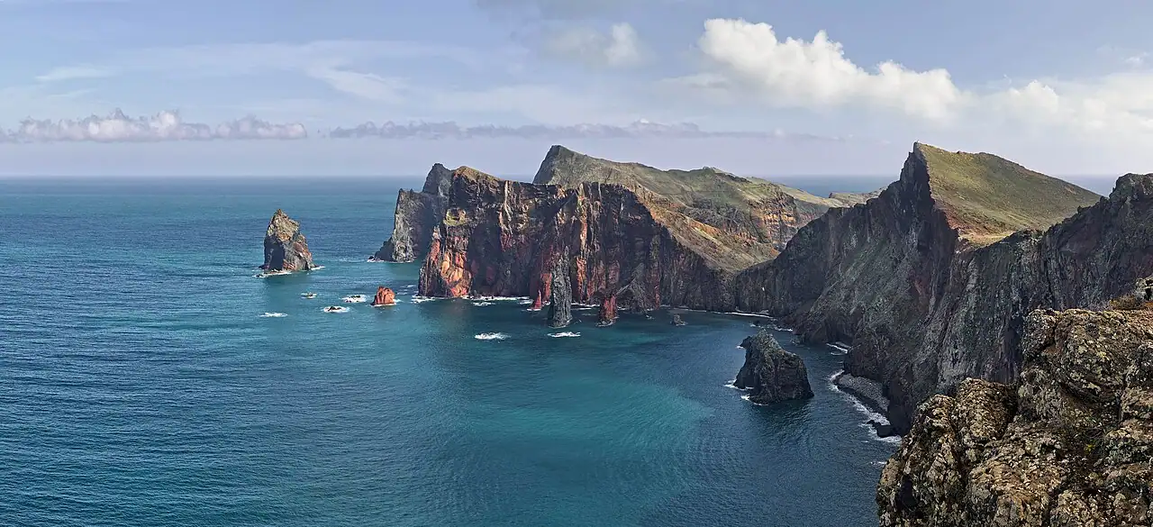 The coast of Madeira, Portugal